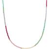 SINGULARU Collana da donna Dye Dots Pastel Acciao Placcato Oro
