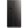 Midea MDRS791MIC28 - Frigorifero/congelatore side-by-side senza gelo/controllo WiFi/Compressore inverter, altezza 176,5 cm, raffreddamento 379 l, congelamento 213 l, doppio controllo/SuperCool/37dB,