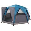 Generic Tenda da Cabina per 6 Persone Grigio e Arancione