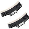 VINTORKY Fitness Bike Brake Blocks, 2 Pezzi, pastiglie Freno in Feltro plastico per Exercise Bike e Cyclette, casa, Anti-Slip