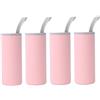 Tsawntd Custodia per Bottiglia d'Acqua da 4 Pezzi, Copertura isolata per Bottiglia d'Acqua, Stile 500 ml 2