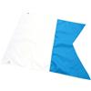 CAZSTYK Bandiera Subacquea Bianca con Dimensioni 35x25 cm 75x60 cm, B
