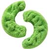 YWMJZEU Coprilame in Peluche Morbido Salvalame Soffice Protezione Lamelle per Pattinatori Artistici, Verde, Coprilama per Pattini in Pelo Lungo Verde