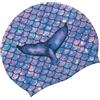 CAZSTYK Cuffia da nuoto per piscina per adulti, vestibilità flessibile | Cuffia da nuoto in silicone, vestibilità comoda con copertura per le orecchie per piscina e acque libere, cuffia da