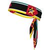Anceky Bandiera del Mozambico Fascia sportiva rinfrescante Fascia neutra a doppia faccia per corsa, fitness, karate, yoga, calcio