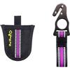 haihong Coltello di sicurezza per kitesurf con tasca SK18 (viola)