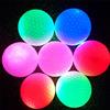 Omquot Palline da Golf Illuminate a LED Palline Lampeggianti Multicolori