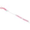 Jiawu Bead Chain Score Counter con Pietra Artificiale Brillante, per | Segnapunti da in nylon, rosa, facile clip per borsa o cintura