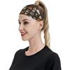 Anceky Fasce sportive Pug Dog1 per donne e uomini, fasce larghe antiscivolo per capelli da donna, fasce elastiche antisudore, fasce per la testa per donne e uomini per esercizi di yoga e allenamento