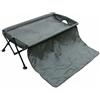 Baoblaze Letto da Pesca Pieghevole Culla da Tappetino di Slamatura Supporto Rialzato Oxford 210D Impermeabile con Bordi Rialzati E Maniglia Cucita