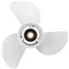 Vectzeta Elica fuoribordo Marina 13 1/4 X 17-K Aggiornamento in Alluminio 6E5-45945-01-EL, for, Motori 60HP-115HP