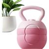 Generic Kettle Bells - Campanelle regolabili ergonomiche salvaspazio a prova di