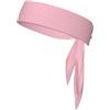 Anceky Fascia per capelli sportiva rosa tinta unita, fascia per capelli neutra a doppia faccia, per corsa, fitness, karate, yoga, calcio