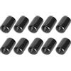 Naroote Proteggi Punta Stecca Biliardo 10PCS Gomma Resistente Copertura