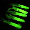 Vistreck Glow Squid Lures Plastica Trolling per Pesca Notturna | maschere per calamari in plastica luminosa, attrezzatura per la pesca alla traina d\', attrezzatura per la pesca in mare,