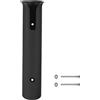 REBECCAGIBSON 1 pezzo Supporto per canne da pesca in plastica per barca, supporto per canne pesca, porta-canne da pesca, riutilizzabile, nero, per canna