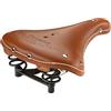 Selle Montegrappa Sella Vintage Montegrappa Originale in Vero Cuoio Invecchiato Artigianale con Doppia Molla Antiurto MOD 1990 Oxford Club (Colore/MOD: XC Brandy)