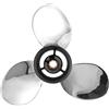Vectzeta Elica in Acciaio Inossidabile for Motore for Barche 9 1/4X11-J, for, Motore fuoribordo 9,9 HP 15 HP 9 1/4 X 11 -J 63V-45943-10-00 63V-45943-00