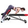FF Finer Form Panca multifunzione per allenamento completo del corpo, per iperestensioni lombari e sedia romana, panca regolabile per addominali/sit up, panca declinata, panca piana
