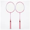 APLVFFZH Set di 2 Racchette da Badminton per Bambini con Telaio in Lega di Ferro E Corda in Nylon Impugnatura Antiscivolo Design Leggero per Ragazzi E Ragazze