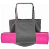 POENVFPO Borsa Telo Yoga con Cucitura Rinforzata per Tappetino, Custodia | Tela, Leggera e Lavabile, Manica Laterale per Giacca, Grande Tasca Interna con Cerniera per Telefono e Chiavi, per
