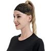 Anceky Fasce per capelli vintage con mappa del mondo, bussola, nave, sport, per donne e uomini, fasce larghe antiscivolo per capelli da donna, fasce elastiche antisudore, fasce per capelli, fasce per la test