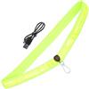 Veemoon LED Shoulder Belt Tracolla Luminosa in Nylon Verde Fibbia, Comoda da Indossare per Running Notturno e Corsa All'aperto, per Sportivi