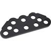 Generic Barra per trazioni in acciaio resistente, 15 cm, colore nero
