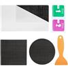 Generic Kit Patch di Riparazione per Trampolino Riparazione Strappo Pratica | Kit di Riparazione E Sostituzione Per Patch Trampolino Per Casa Giardino Patio Pra Pra