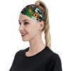 Anceky Fasce sportive per capelli con dinosauri T Rex per donne e uomini, fasce larghe antiscivolo per capelli da donna, fasce elastiche antisudore, fasce per la testa per donne e uomini per esercizi di yoga