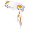 Anceky Bandiera di Cipro Fascia sportiva rinfrescante Fascia neutra a doppia faccia per corsa, fitness, karate, yoga, calcio
