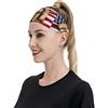 Anceky guanto da baseball vintage bandiera americana fasce sportive per donne e uomini fasce larghe antiscivolo per capelli da donna, fasce elastiche antisudore fasce per capelli fasce per la testa per donne