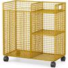 Fashiondezhao Organizer per Attrezzatura Fitness, Oro, multifunzione, mobile