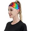 Anceky fasce sportive a spirale tie dye per donne e uomini fasce larghe antiscivolo per capelli da donna, fasce elastiche antisudore fasce per capelli fasce per la testa per donne e uomini per esercizi di yo