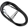 NexRen Corda in acciaio per palestra, 3 m, carico 100 kg, resistente (2,5 m)