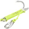 EVTSCAN Scuba Diving Clip a Doppio Gancio in Acciaio Inossidabile per Reef Drift, con Corda da 3,9 Piedi, Ideale per Immersioni in Drift, Facile da Fissare al GAV