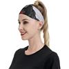 Anceky Fasce sportive vintage per treni a vapore per donne e uomini, fasce larghe antiscivolo per capelli da donna, fasce elastiche antisudore, fasce per la testa per donne e uomini per esercizi di yoga