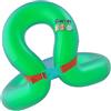 NRVTRE Gilet supporto per nuoto portatile Fibbia in PVC, Green
