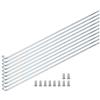 GMZQSN 10 pezzi da 13 g per biciclette da 80 - 310 mm in acciaio inossidabile per triciclo (190 mm)