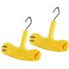 CAZSTYK Strumento Preparazione del Filo per impianti Pesca alla | Accessorio Leadcore in 2 con dimensioni portatili, gancio in metallo e punta a forcella per borse