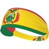 Anceky Fascia elastica per esercizi - Fascia morbida e traspirante per corsa, ciclismo, yoga e altro ancora. Bandiera della Bolivia stampata.