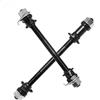 Feegow MTB Asse Anteriore Solido 150mm per Coppa Cono Mozzo