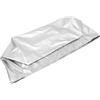 SECFOU Copertura Motore Kayak in Oxford Cloth Argento per Fuoribordo | 210d, Protezione Anti Sole, Uso in Giardino, Adatta a Motore Kayak e Outboard