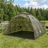 VIHHQGC Tenda da pesca a sgancio rapido per 4 persone, mimetico chiaro, 185T
