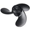 Vectzeta 309-64107-0 Elica Marina in Lega di Alluminio 7,4 X 5,7, for Nissan, for Tohatsu, for Evinrude, for Johnson 2.2-3.3HP Nero 3 Pale R Rotazione