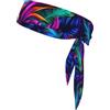 Anceky Fascia per capelli rinfrescante Showy Plant Sports Fascia per capelli neutra a doppia faccia per corsa, fitness, karate, yoga, calcio
