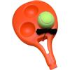 CAZSTYK Allenatore Esercizi Tennis nel Cortile | Set per esercitarsi in casa, palla ritorno elastica, base modellata portatile, attrezzatura per colpire