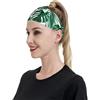 Anceky Fasce sportive per capelli con palme per donne e uomini, fasce larghe antiscivolo per capelli da donna, fasce elastiche antisudore, fasce per la testa per donne e uomini per esercizi di yoga