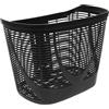 Zerodeko Cestino Bici 0266 Nero in Plastico Capiente per City Bike