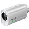 SILLAID Telemetro da golf con pendenza, obiettivo grande da 23 mm, misurazione rapida 0,02s, ingrandimento 7x, telemetro metallico ricaricabile USB-C, per golf e tornei (bianco)